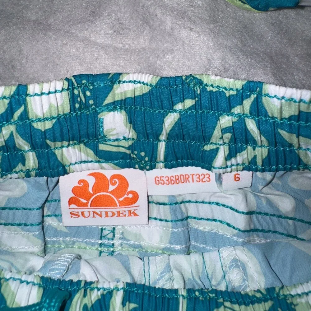 Sundek Girl Bikini Set and matching swim shorts NWOT